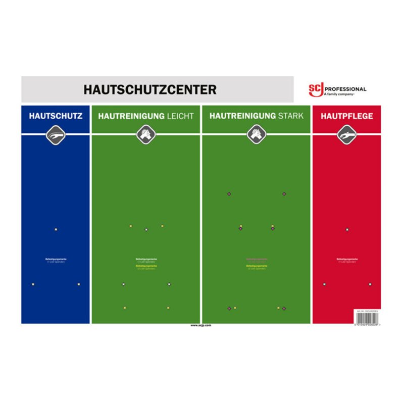 Stoko Hautschutzcenter 4 Spenderflaschen