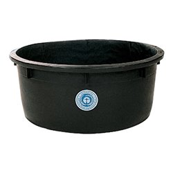 Spezialkübel rund schwarz, 150 l