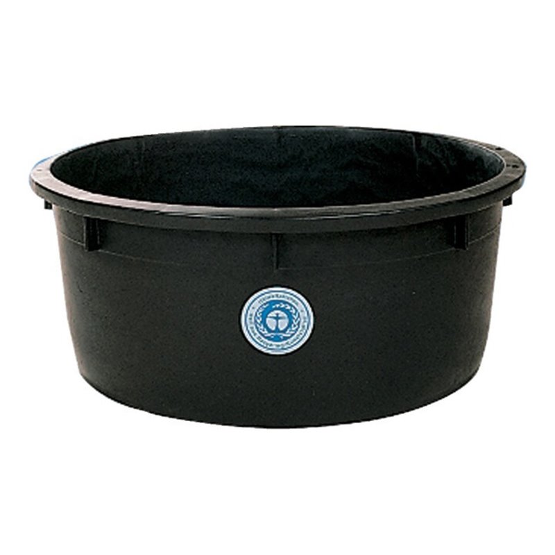 Spezialkübel rund schwarz, 150 l