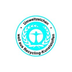 Spezialkübel rund schwarz, 150 l