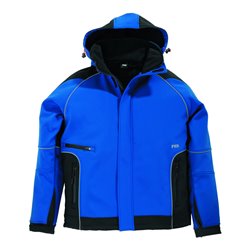 FHB Softshelljacke Walter royal/schwarz