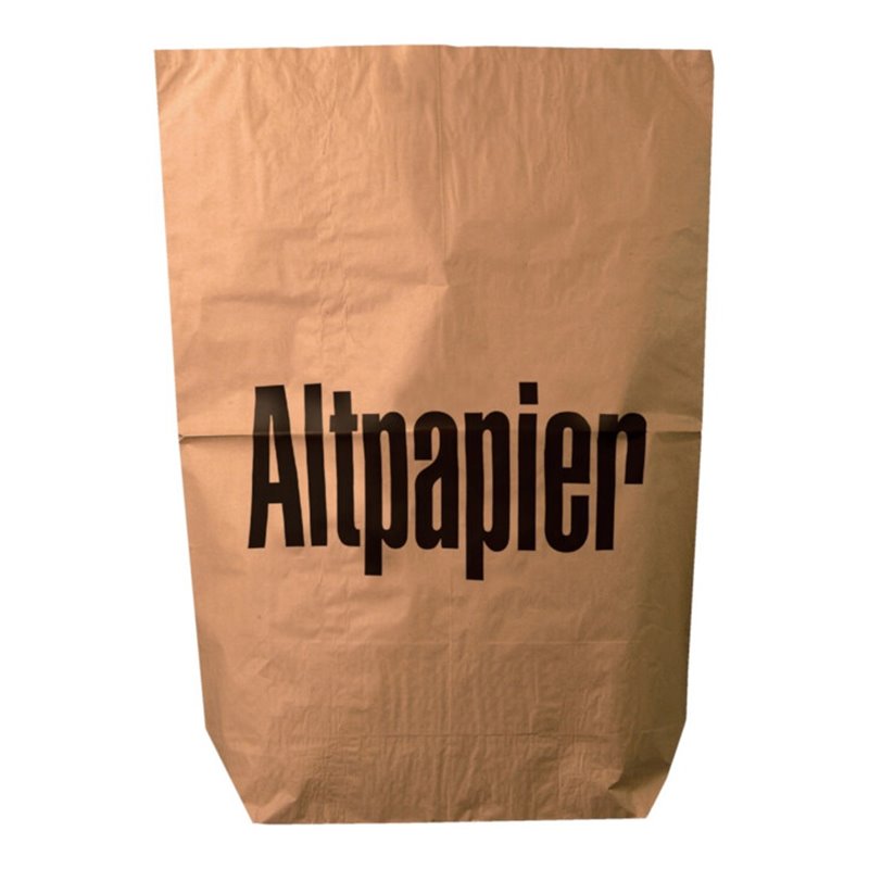 Papiersack mit Druck 'Altpapier' 70 x 95 cm