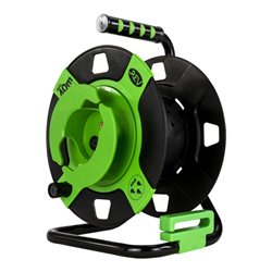 REV Leer-Gerätetrommel Kunststoff sw-gn