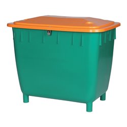 Streugutbehälter 220 L eckig o. Entnahmerutsche