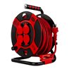 REV Kabeltrommel 25m 4-fach IP 44 Kunststoff H07RN-F 3G1,5 sw-rt