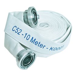 GEKA Karasto Bauflachschlauch m. C-Kupplung, 52mm 20m