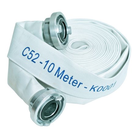 GEKA Karasto Bauflachschlauch m. C-Kupplung, 52mm 20m