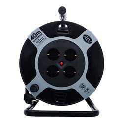 REV Kabeltrommel kompakt 40m H05VV-F 3G1,5 Palette (36 Stk.)