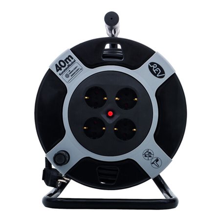 REV Kabeltrommel kompakt 40m H05VV-F 3G1,5 Palette (36 Stk.)