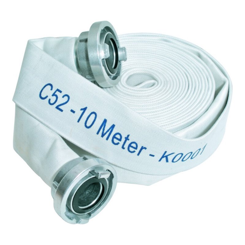 GEKA Karasto Bauflachschlauch m. C-Kupplung, 52mm, 30m