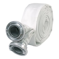 GEKA Karasto Bauflachschlauch m. B-Kupplung, 75mm, 30m