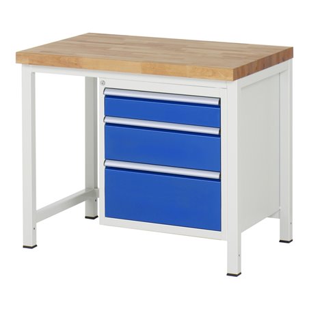 Rau Werkbank 8159 840 mm Buche-Massiv-Platte