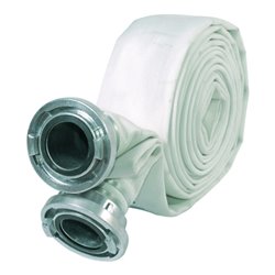 GEKA Karasto Bauflachschlauch m. B-Kupplung, 75mm, 30m