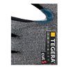 TEGERA Schnittschutzhandschuh Kat. II, grau/schwarz, 8