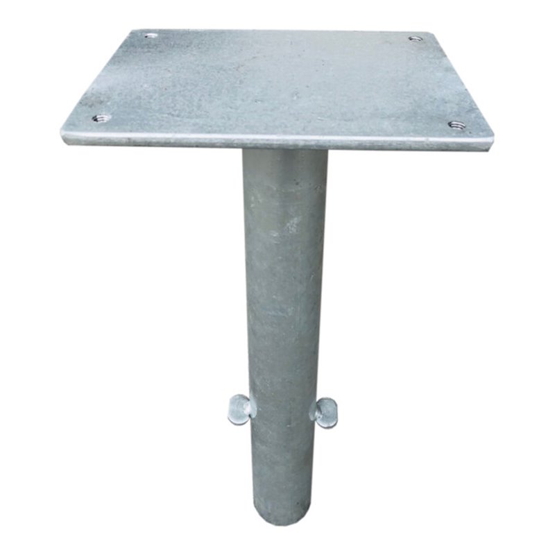 Bodenhülse verz. incl. Schrauben