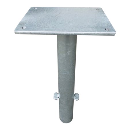 Bodenhülse verz. incl. Schrauben