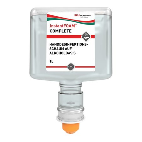 Deb InstantFOAM InstantFOAM Complete Schaum-Handdesinfektion 1 l (TF) Kartusche Alkoholbasis