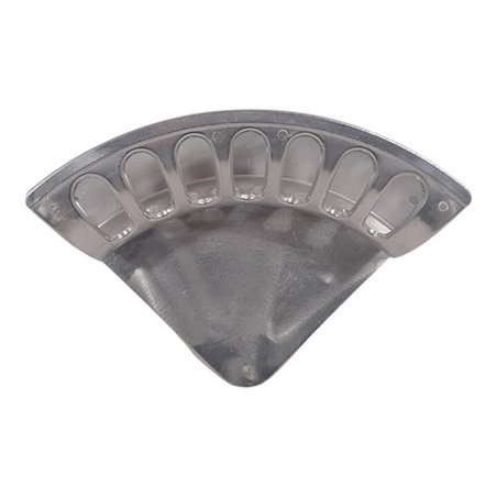 Wandschlauchhalter Form A Alu Gr. 3 B348xT144mm