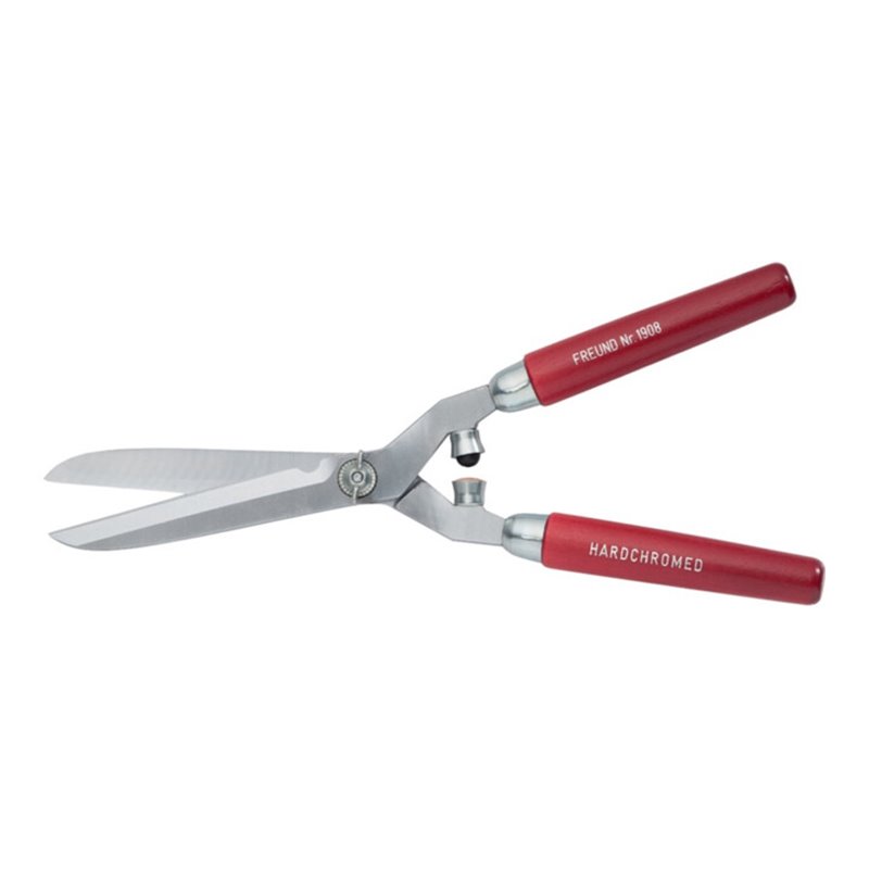 FREUND Heckenschere 1908 hartverchromte Klingen