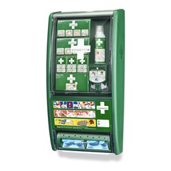 CEDERROTH ErsteHilfe-u.Verbrennungs station incl. Inhalt