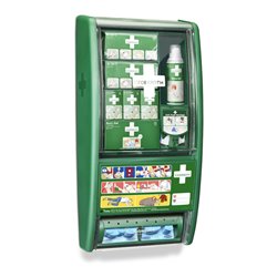 CEDERROTH ErsteHilfe-u.Verbrennungs station incl. Inhalt