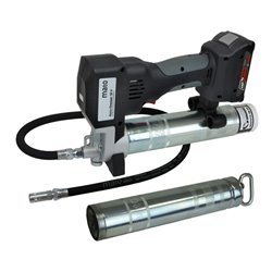 MATO Akku-Fettpresse 18V/2Ah PREMIUM-S-LS AMPShare mit Ladegerät und Akku