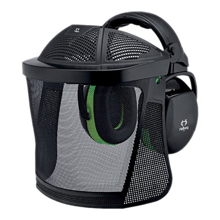 HELLBERG Kopfschutzset Kapsel, Nylongitter