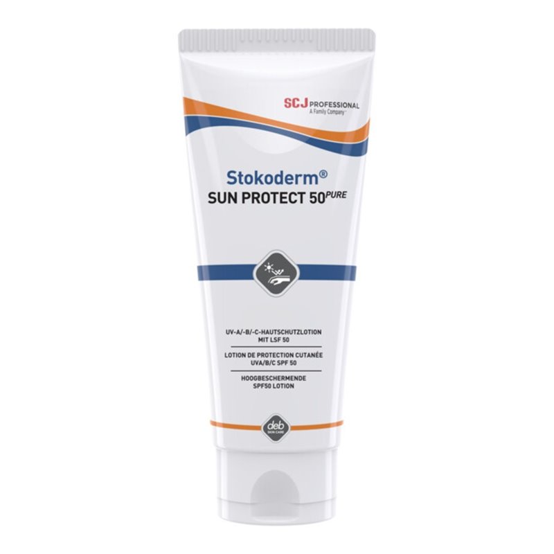 Stokoderm Sun Protect 50 PURE UV-Hautschutz 100 ml Tube