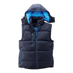 SCHEIBLER Steppweste wattiert Gr. M, schwarz