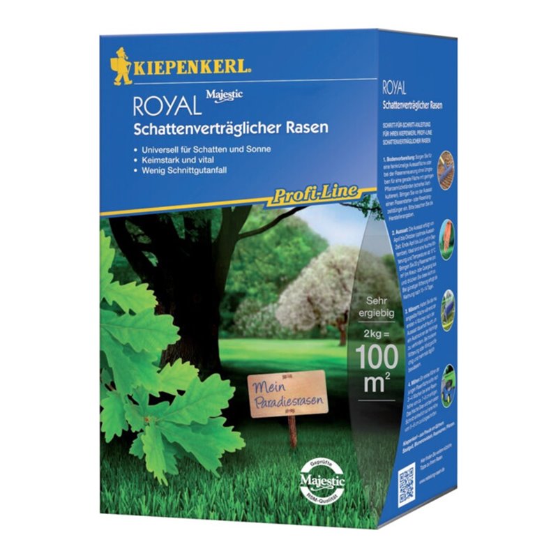 Kiepenkerl Schattenverträgl. Rasen Profi-Line Royal 2kg