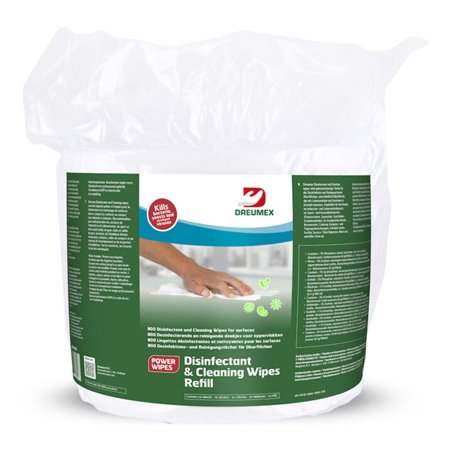 DREUMEX Desinfektion-& Reinigungstuch Nachfüllpack a 800 Tücher