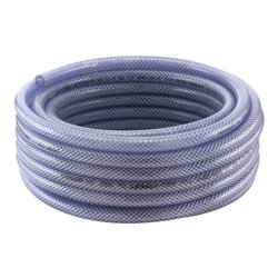 Gewebeschlauch PVC APDatec 81, transparent, 19x3,5mm 25m APD