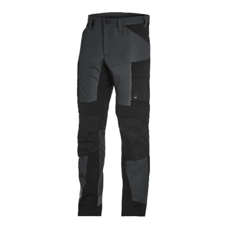 FHB Arbeitshose Leo, Gr. 48, anthrazit/schwarz