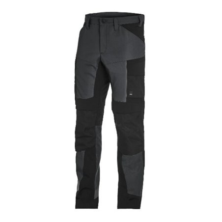 FHB Arbeitshose Leo, Gr. 48, anthrazit/schwarz