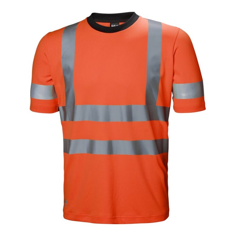 Helly Hansen Warn-T-Shirt ADDVIS, Gr. S, warnorange