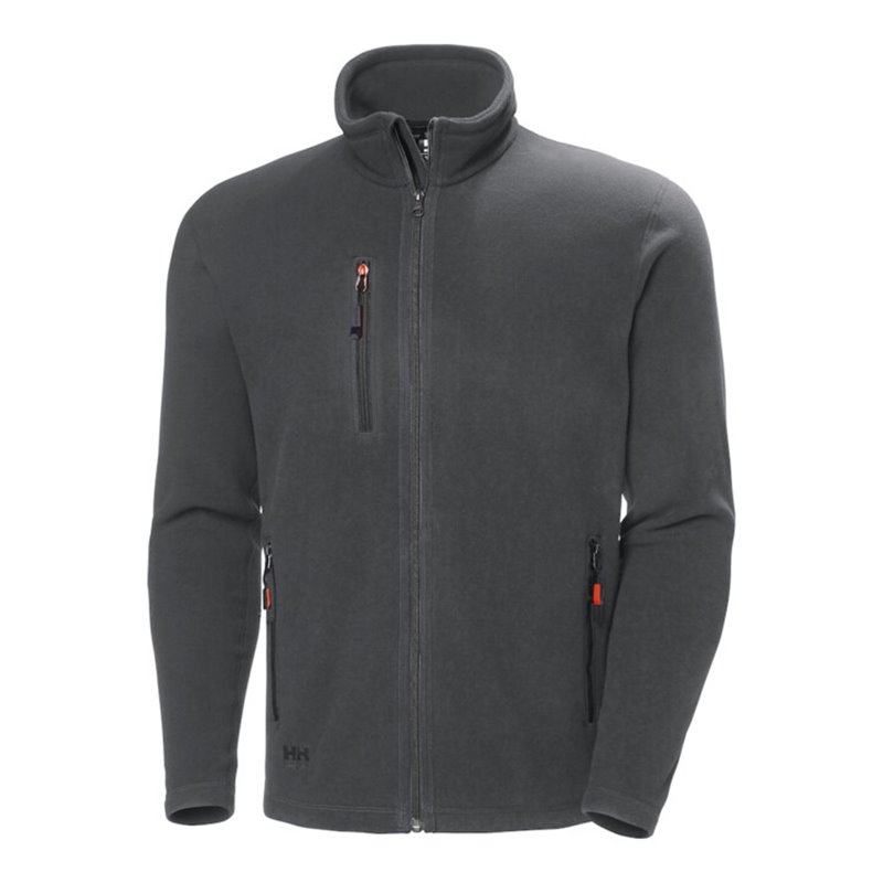 Helly Hansen Jacke Oxford, Fleece, Gr. L, grau