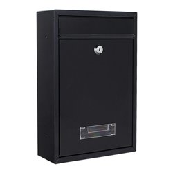 ROTTNER Briefkasten Tarvis mit Zylinderschloss anthrazit pulverb.