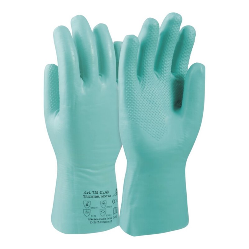 Honeywell Hds Tricotril® Winter 738 Kat. III, grün, 9