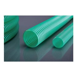 Saug-Druckschlauch 10, 50x3,4mm, 25m grün/ transparent APD