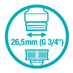 Gardena Anschluss-Satz, Inh. 2x18201,1x18215 SB