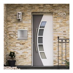 ROTTNER Briefkasten Villa abschließbar Edelstahl matt gebürstet