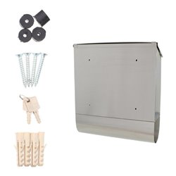 ROTTNER Briefkasten Villa abschließbar Edelstahl matt gebürstet