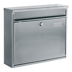 ROTTNER Briefkasten Hochhaus II mit Zylinderschloss anthrazit pulverb.