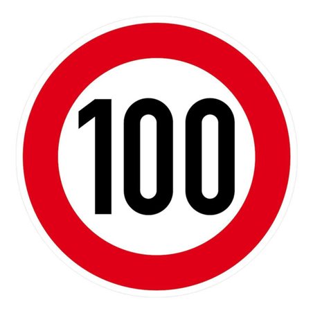 VKZ.274-100 Ronde 600mm 100 km/h RAL-Gütezeichen Folie RA1