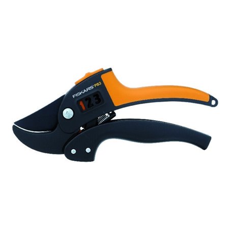 Fiskars Gartenschere PowerStep Amboss