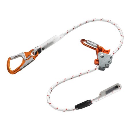 SKYLOTEC Halteseil Ergogrip SK12 Attack/OvaloyTri Alu,1,5m