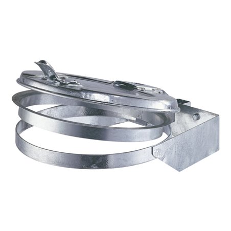 Wandhalter 70 - 120 l mit vzkt. Stahldeckel