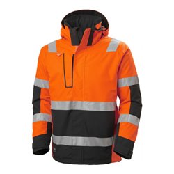 Helly Hansen Winterjacke ALNA, warnorange/ebony, Gr. M