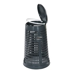 Abfallsammler Korb grau