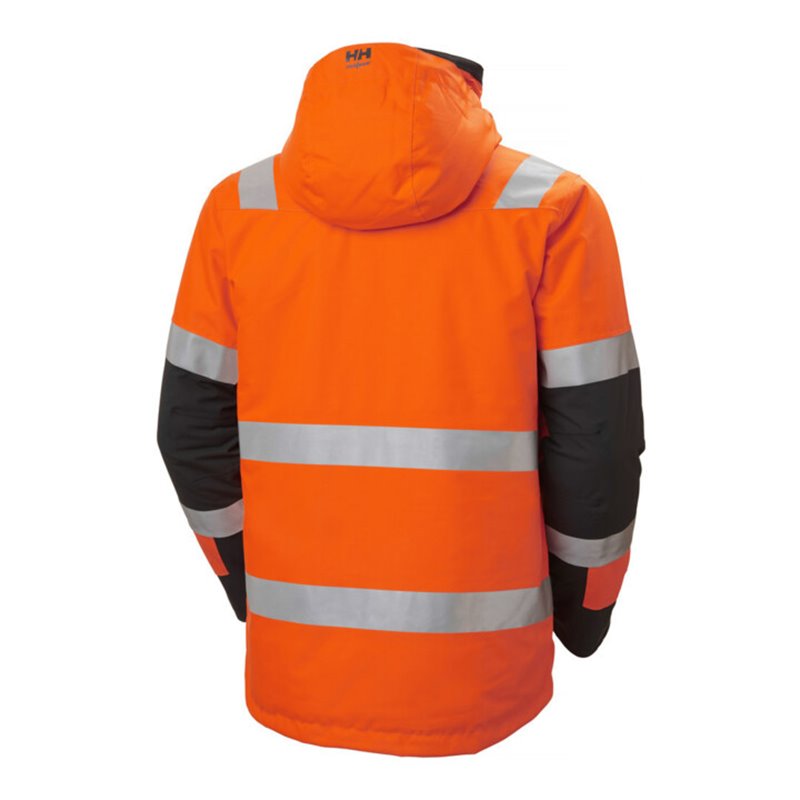 Helly Hansen Winterjacke ALNA, warnorange/ebony, Gr. S